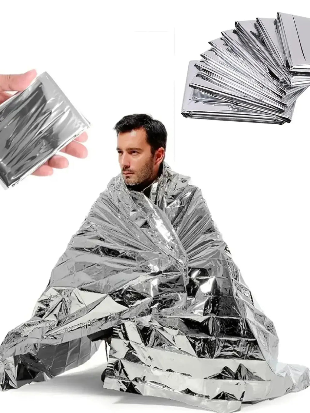 Camping, Hiking, First Aid Blanket, Anti Heat Equipment, Portable