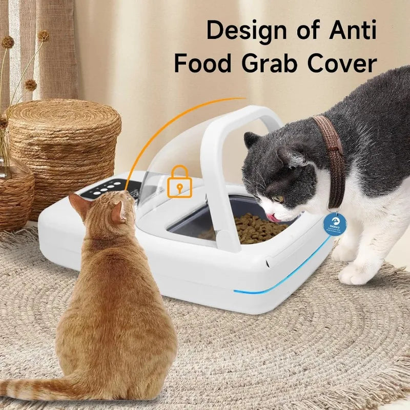 Automatic Pet Feeder with Collar Sensor, Anti Food Grabing