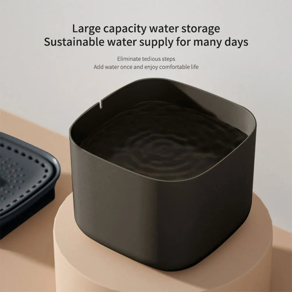 New Cat Water Fountain Ultra Quiet 3L Large Capacity Pet Auto Drinking Dispenser for Cats Dogs Inside Detachable Easy to Clean