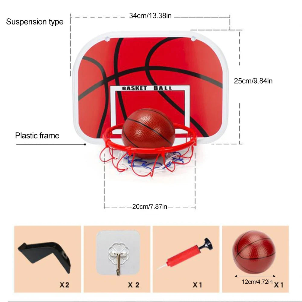 Basketball Goals with Ball and Pump Basketball System Adjustable