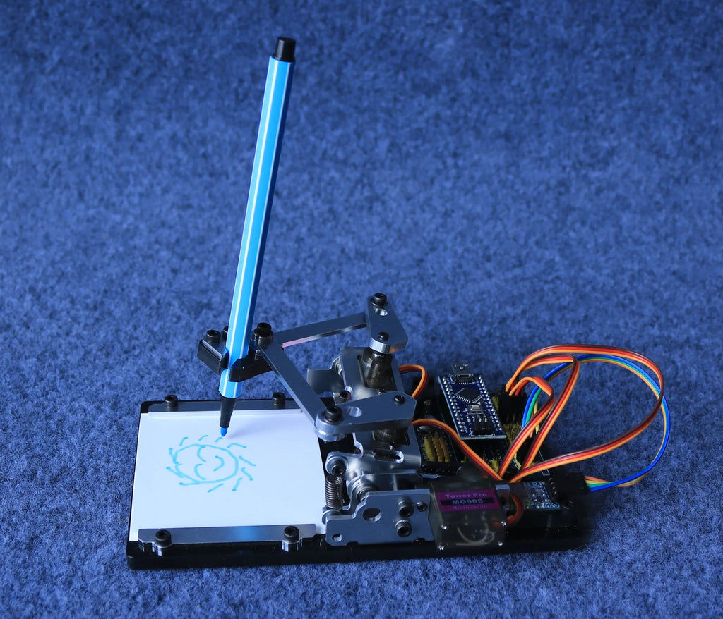 Arduino Drawing Board Robotic Arm, Diy Drawing Robot, Programming