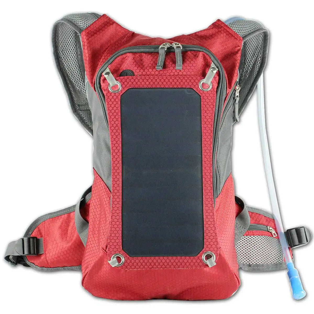 10W Solar Charging Backpack 20L USB Outdoor Hiking Backpack Waterproof