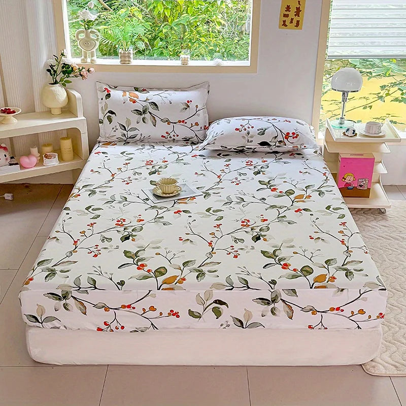 3pcs Print Bedding Set, Soft and Comfortable, Suitable for Bedroom