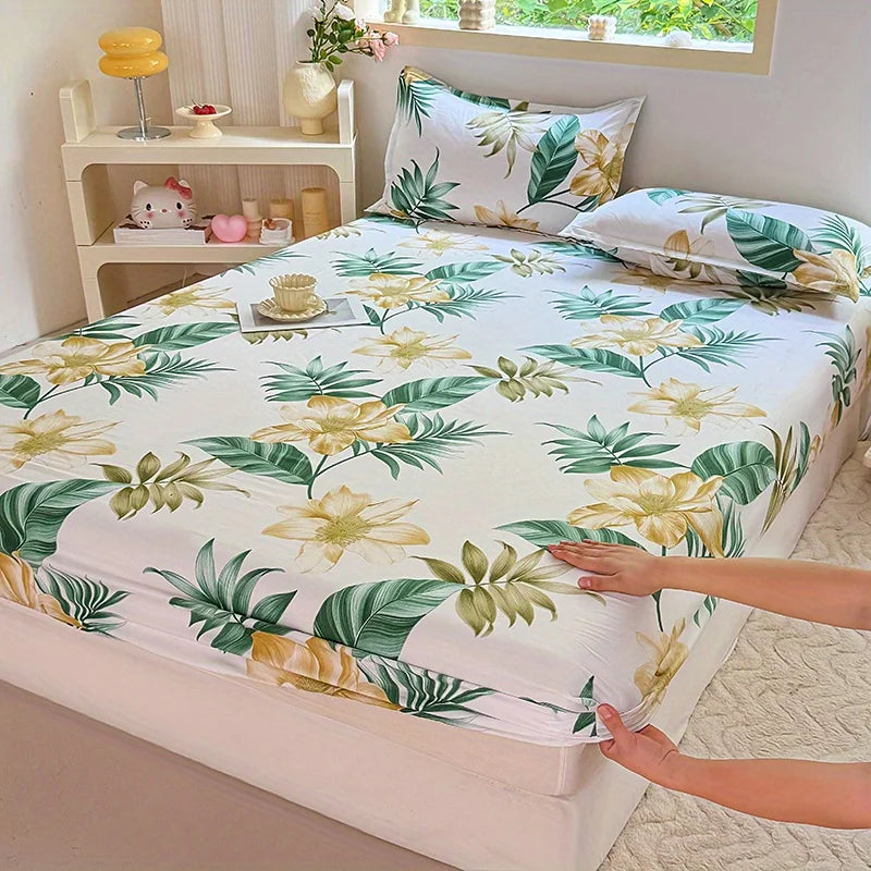 3pcs Print Bedding Set, Soft and Comfortable, Suitable for Bedroom
