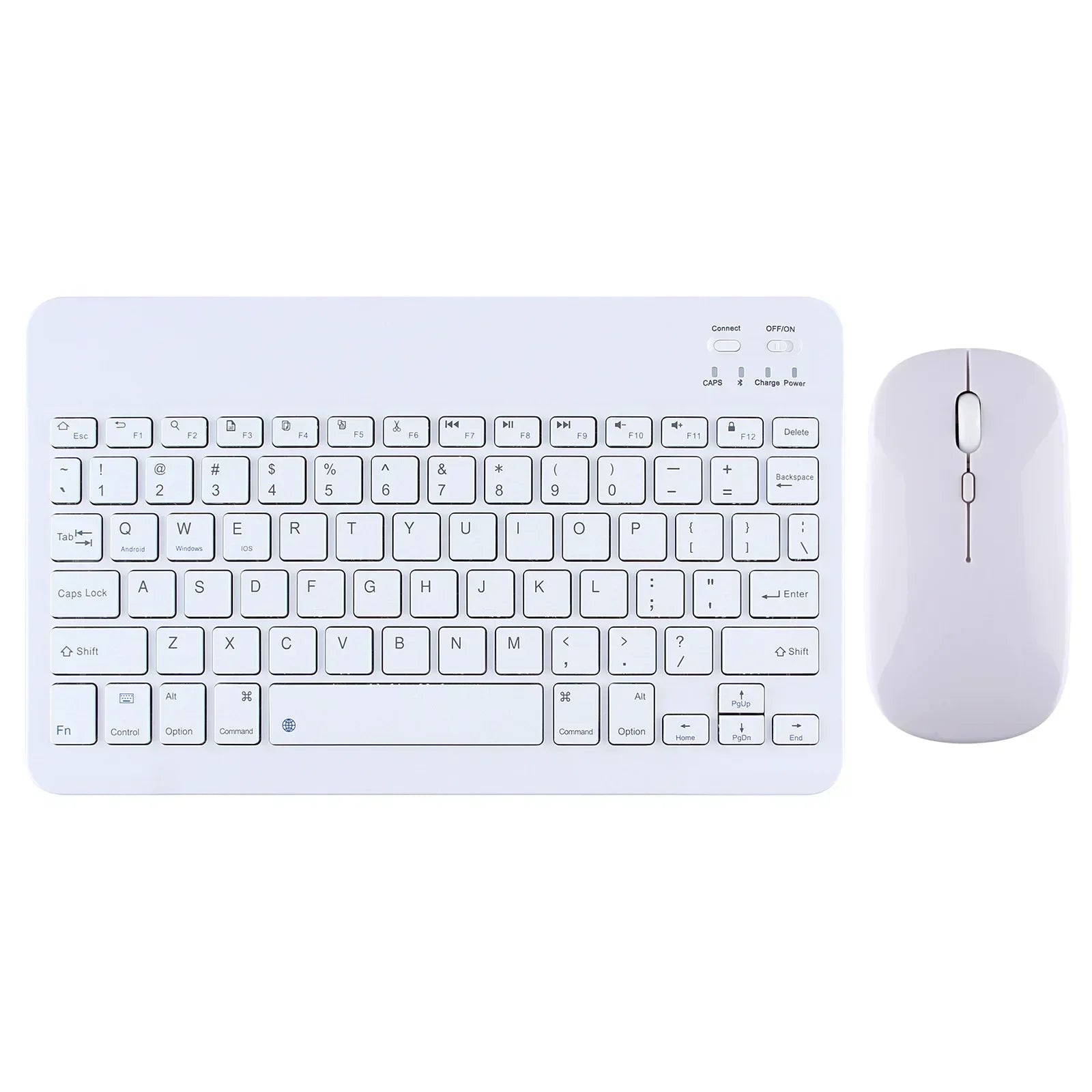 2026 New 10 inch For iPad Pro 11 Bluetooth Wireless Keyboard and Mouse English Hebrew For Android IOS Windows Phone Tablet
