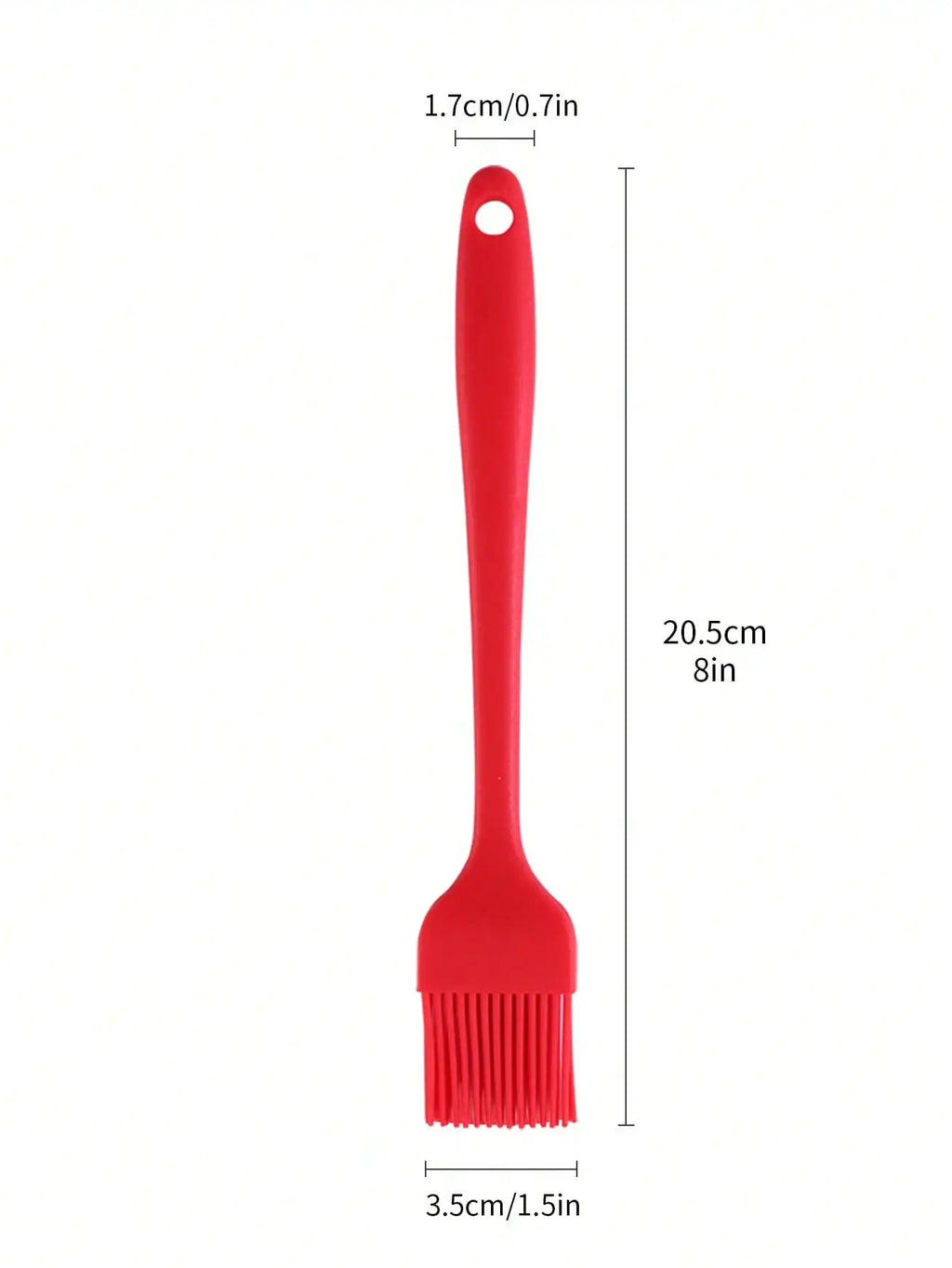 Leeseph Silicone Heat Resistant Marinading Meat Grill Basting Pastry Brush for Oil Butter Sauce Sausages Desserts Barbecue BBQ