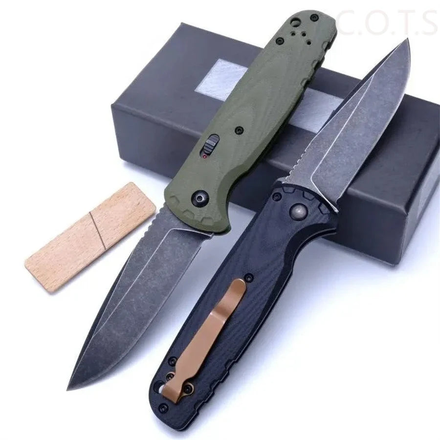 BM 4300 Folding Knife G10 Handle Wilderness Exploration, Hunting