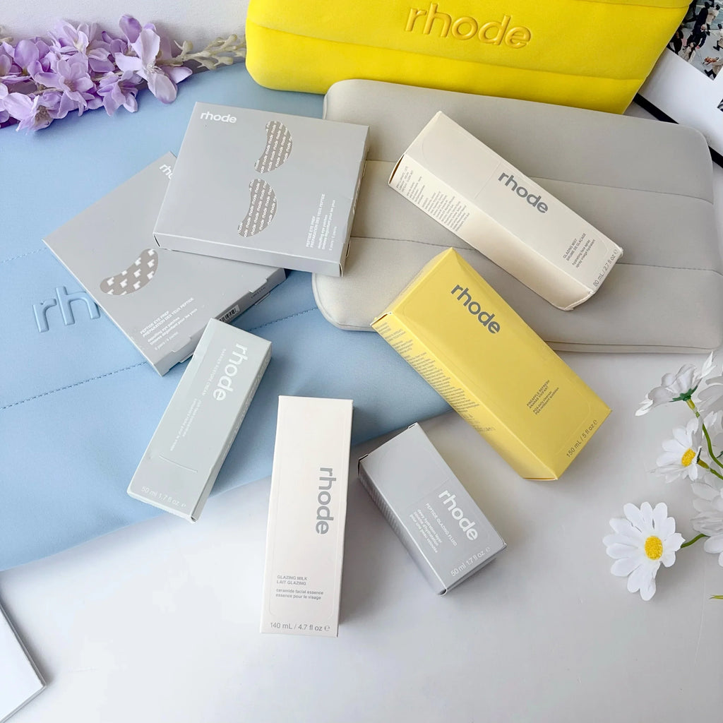 Glazing Mist Moisturizing Face Spray Milk Essence Hydrate Facial Cleanser Cream Blush Lip Gloss Make Up Bag Skincare With Box
