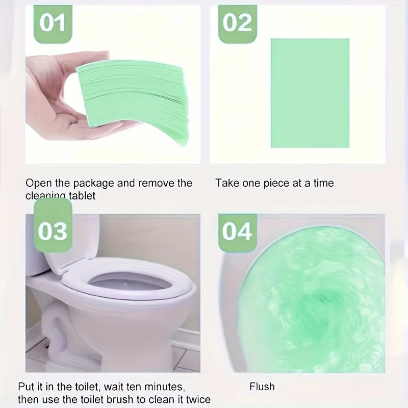 30/90/150pcs Deodorize Toilet Cleaning Tabs Powerful All-Purpose