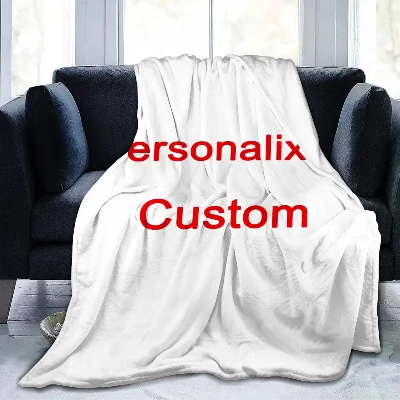 1 Piece of Customized Personalized Blanket Upload Pictures DIY Flannel