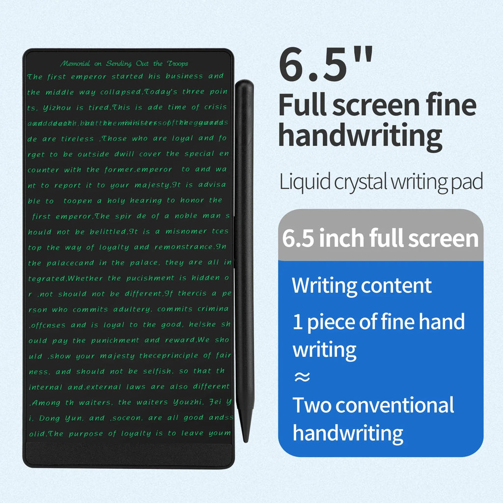 6.5 Inch LCD Writing Tablet Doodle Board Kids Handwriting Drawing Pad
