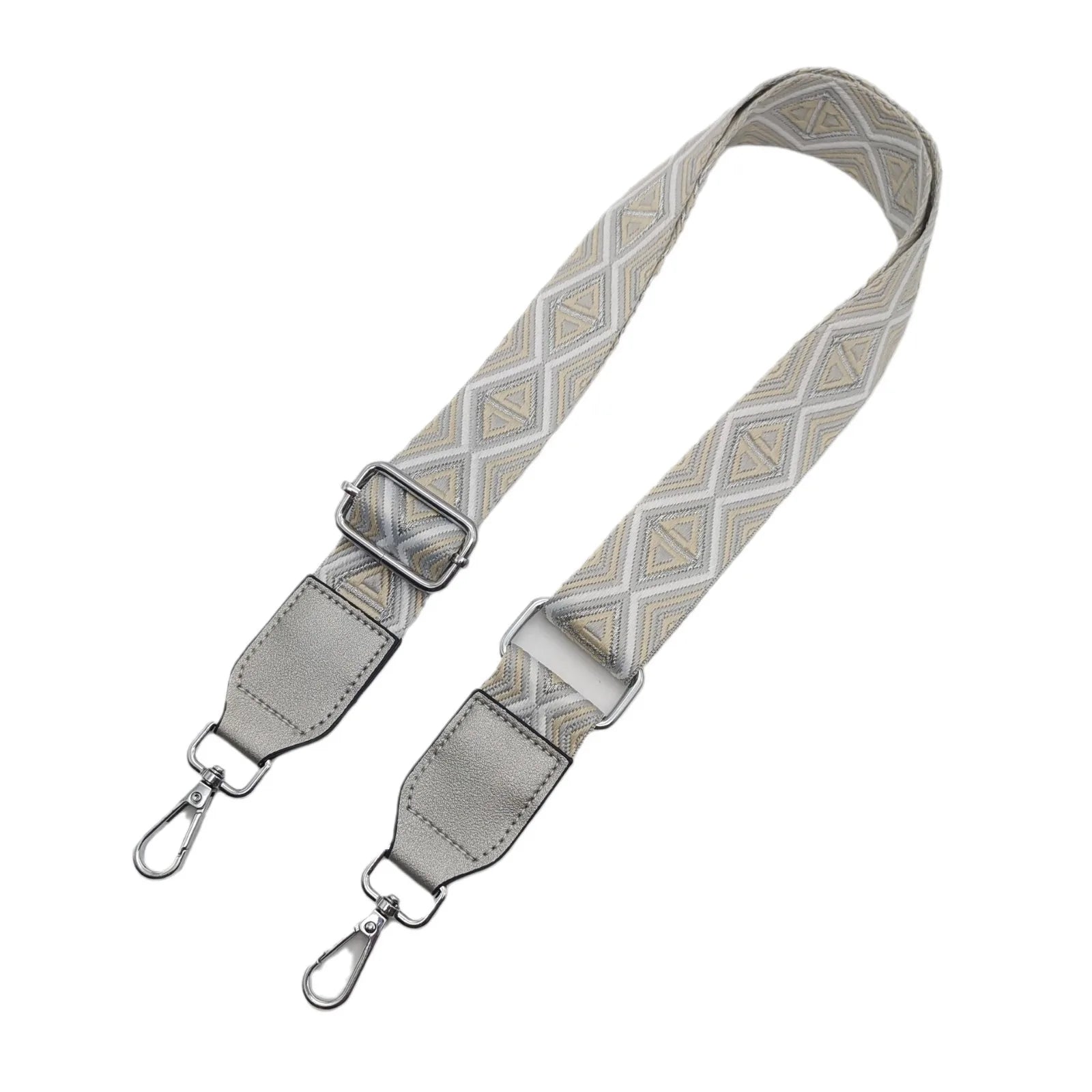 Bag Shoulder Strap Accessories Women's Bag Single Buy Extended Shoulder Crossbody Broadband Versatile Adjustable Silver Strap