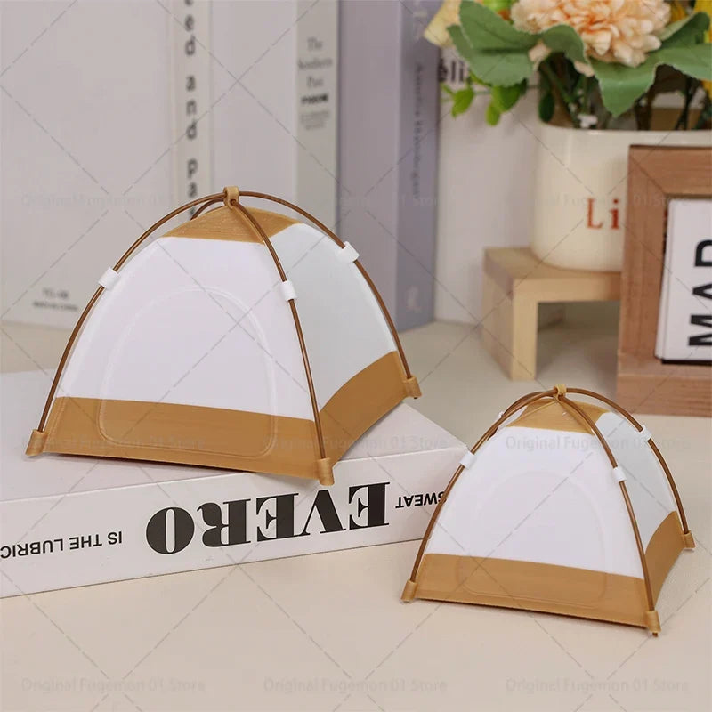 Camping Simulation Small Tent Model Removable Toy Decoration Camping