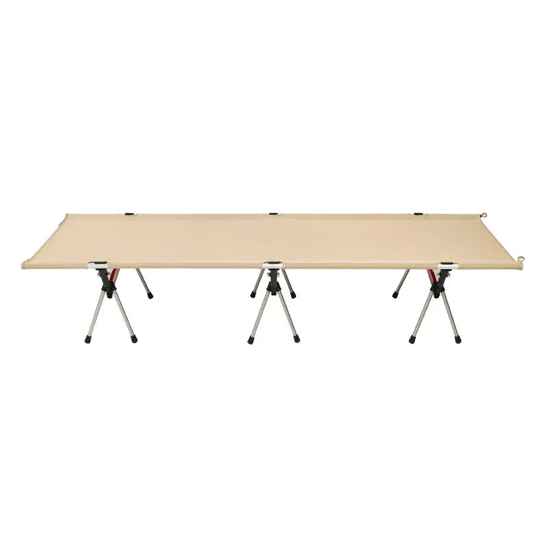 Camping Folding Cot High Legs One Person Outdoor Office Nap Sleeping