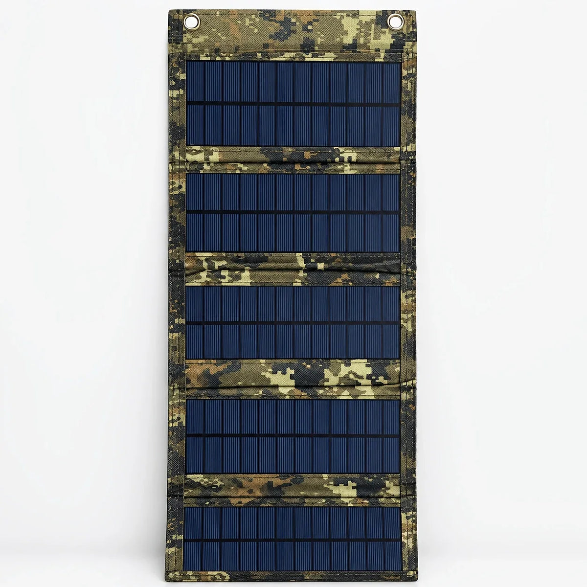Folding Portable Solar Charging Panel; Outdoor Camping Charging Is No Trouble; The Pattern Is Super Cool