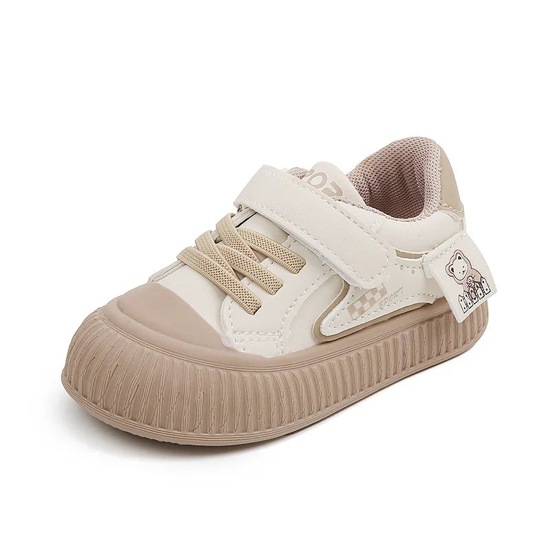 Baby Kids Walking Shoes Toes Capped Anti-Kicked New Fashion Boys Girls