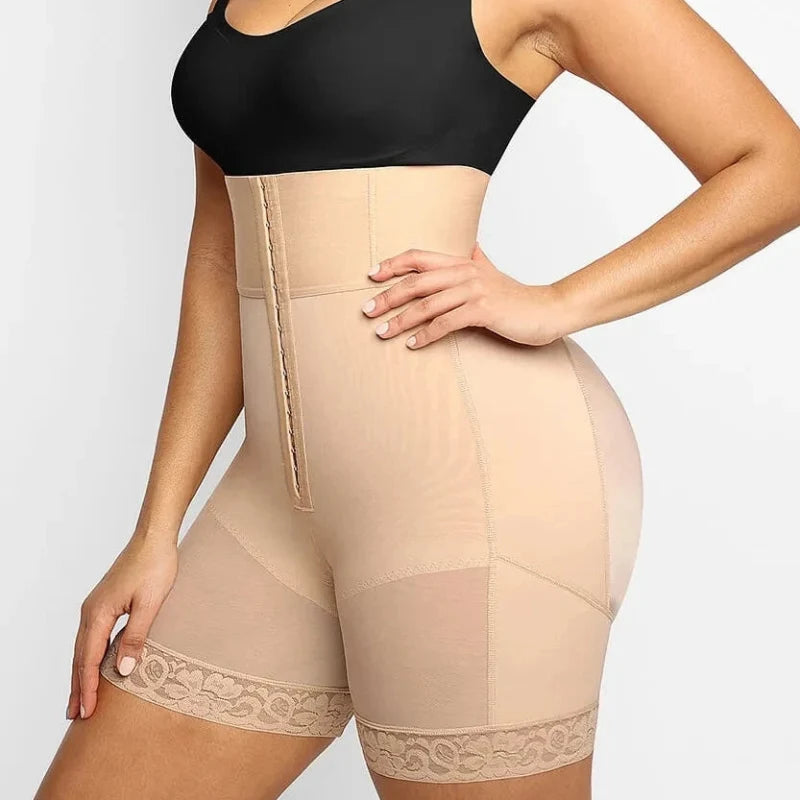 High Waist Sculpting Booty Shorts