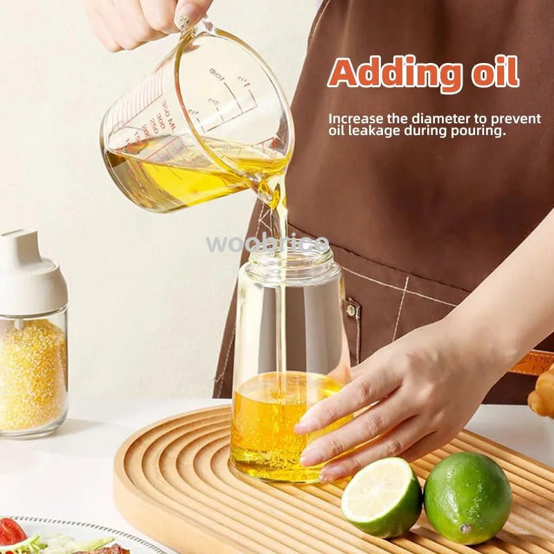 2in1 Kitchen Spray Oil Dispenser Oil Sprayer Polisher or Only Brush