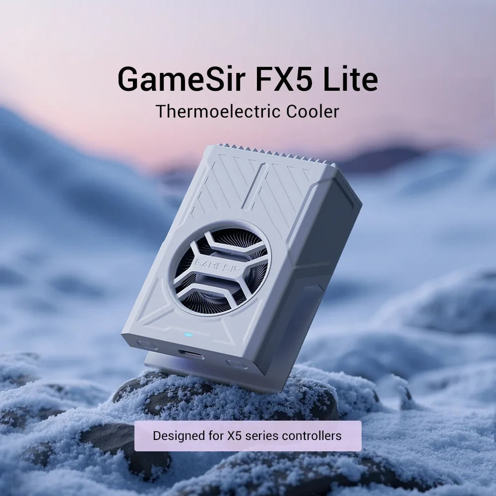 GameSir X5 Lite X5s Bluetooth Gamepads Thermoelectric Cooler FX5 Lite Cooling Fan Gaming Accessories for Mobile Phone