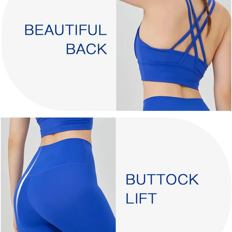 Push-Up Sports Bra & Leggings Suit