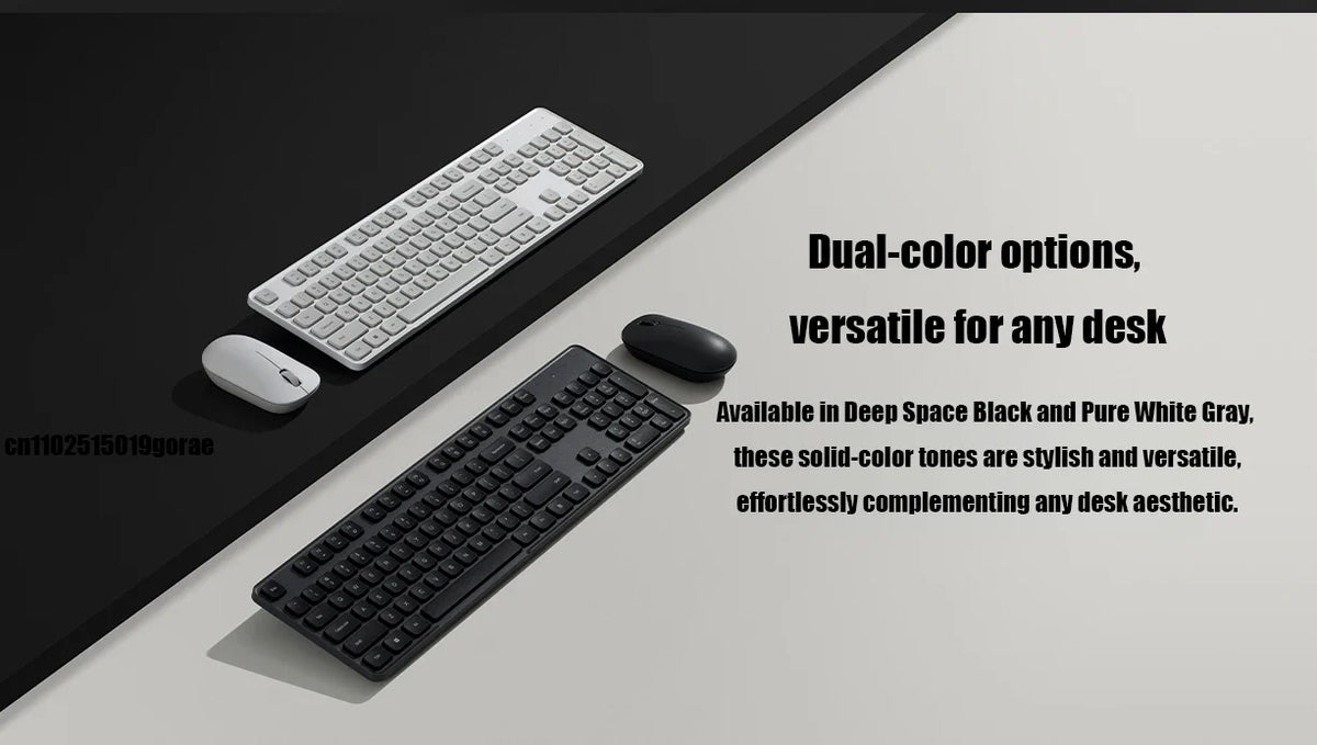Xiaomi® Wireless Keyboard & Mouse Set 3 – 2.4G Slim & Quiet, Plug & Play Business Office Combo | FlipStylez LLC®