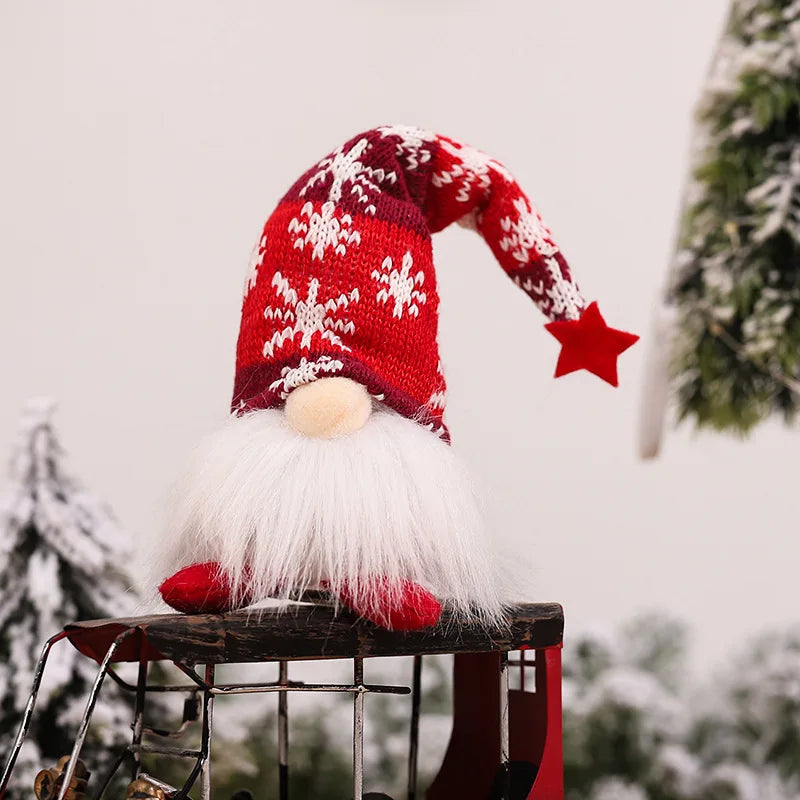 20/30cm LED Faceless Doll Elf Gnome with Lights Christmas Decoration Home Merry Christmas Navidad Children New Year Gift  2025