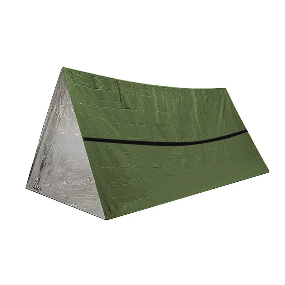 2-Person Emergency Tent Waterproof Camping Travel Pergola Family