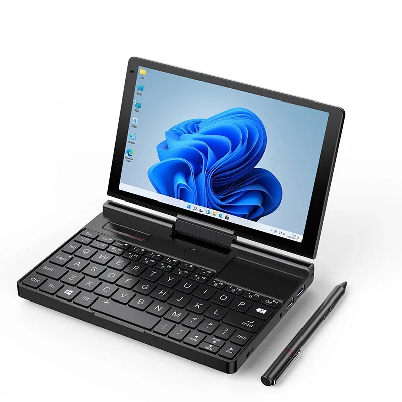 GPD Pocket 3 Mini 8-Inch Handheld Laptop Intel Gold 7505 16GB 512GB SSD Modular Full-featured Windows 11 Notebook Computer