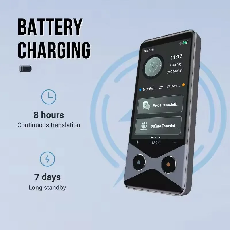 AI 4G Intelligent Translators 150 Language with Real-time Online Offline Translation Capabilities Including Photo Translation