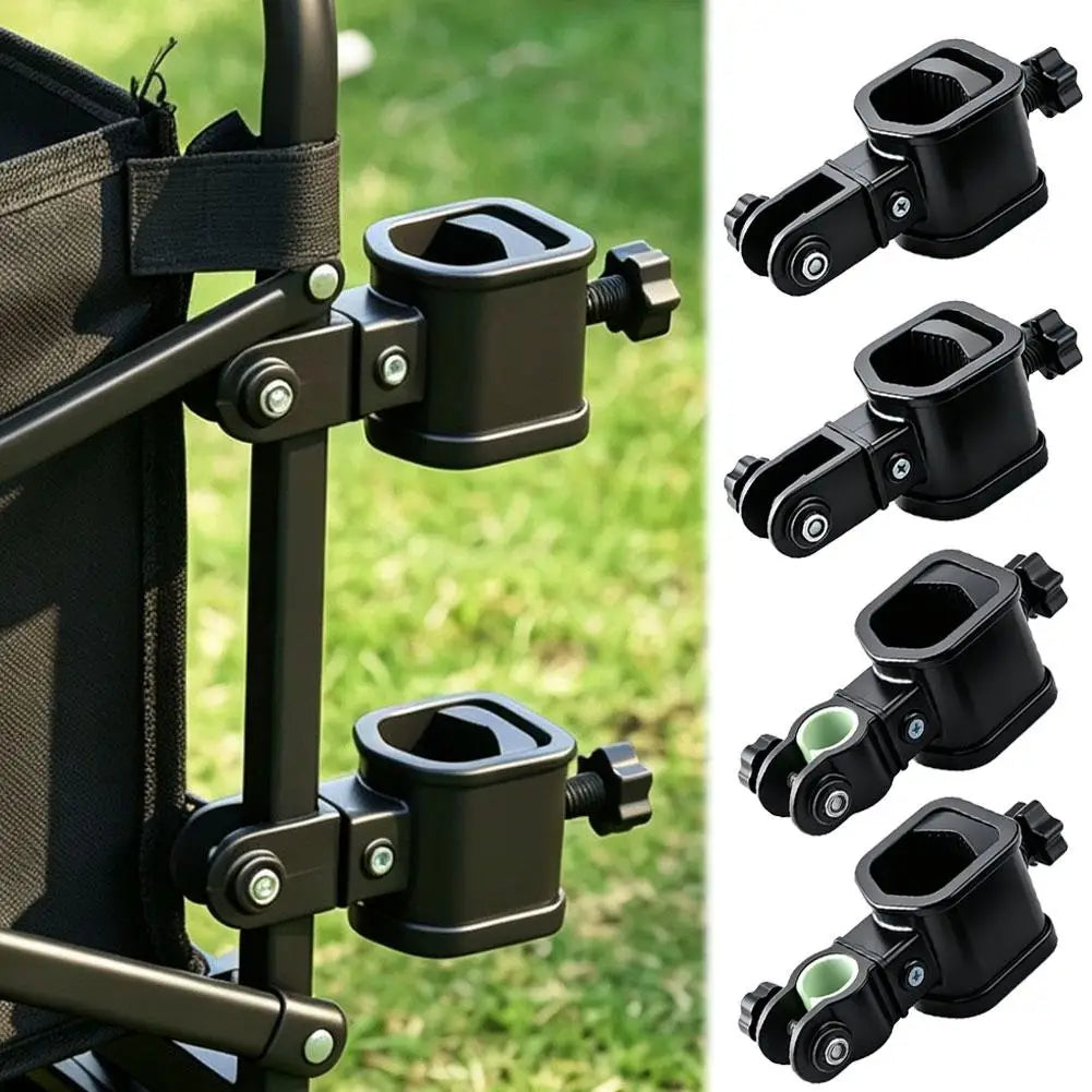 Camping Wagon Clamp Set Portable Umbrella Pole Clamp Kit Camping Wagon