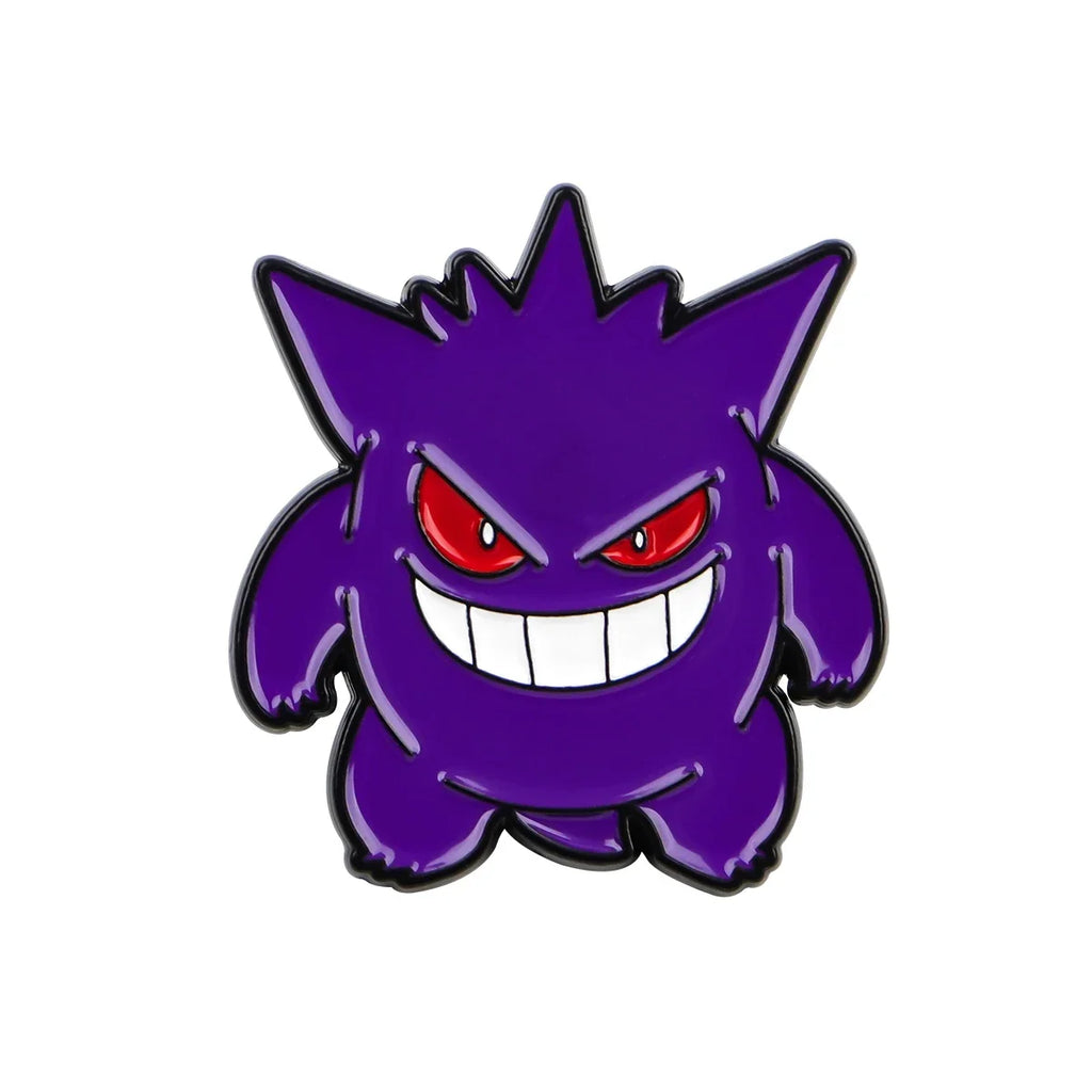 Cute Ghost Anime Game Enamel Pin Lapel Pin Brooches For Women Clothing Decoration Metal Pins Backpack Hat Badge Accessories