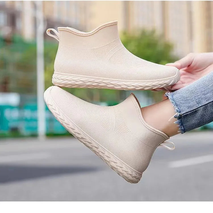 2026 Men's /women's Fashionable College Rain Boots and Rubber Shoes, Outdoor Travel Rainy Day Unisex Overshoes Foot Protectors