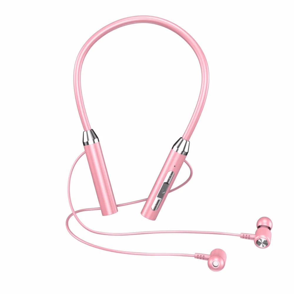 Bluetooth 5.0 Wireless Bluetooth Headphones With Mic 9D Stereo Neckband Earphone Wireless HiFi Stereo Bluetooth Earphone