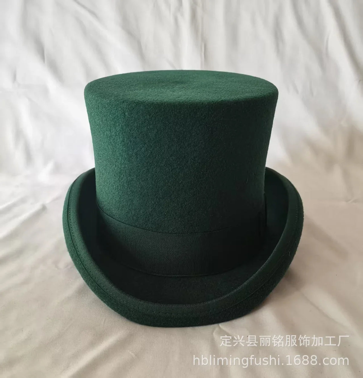 100% Wool Magic Top Hat & President Derby, Felt Jazz Cap & Equestrian