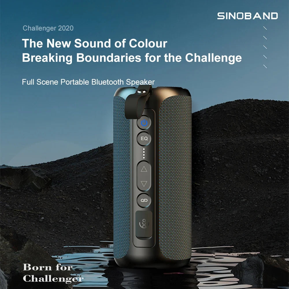 XDobo Sinoband Challenger 50W high-power Bluetooth speaker portable subwoofer stereo multimedia wireless Bluetooth speaker