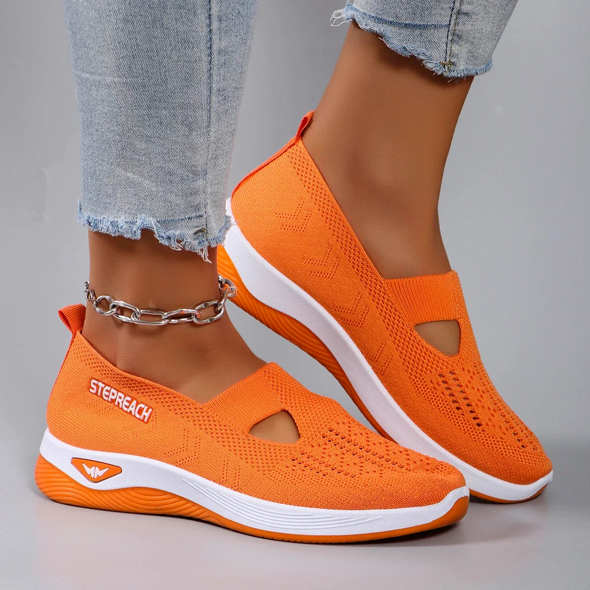 Women's summer breathable mesh flat shoes women's shoes casual sneakers shoes, clearance free shipping