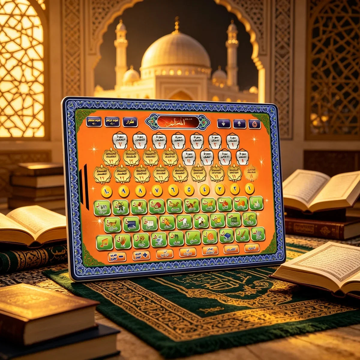 Arabic Learning Tablet for Kids Touch Screen Educational Device