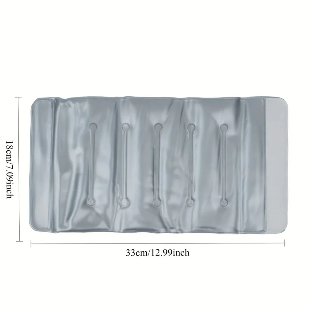 E9 Grey Insulated Wine Cooler Bag BBQ Reusable Quick Cooling PVC Tote Fits Most Bottles Keeps Wine Fresh for Picnic Party Travel