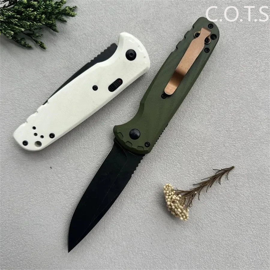 BM 4300 Folding Knife G10 Handle Wilderness Exploration, Hunting