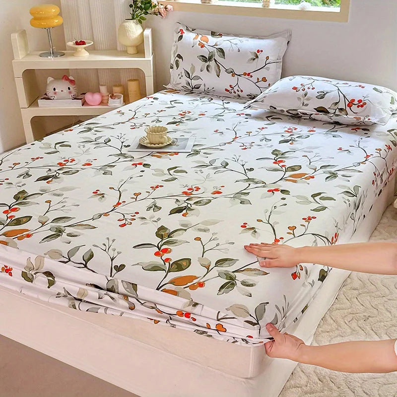 3pcs Print Bedding Set, Soft and Comfortable, Suitable for Bedroom