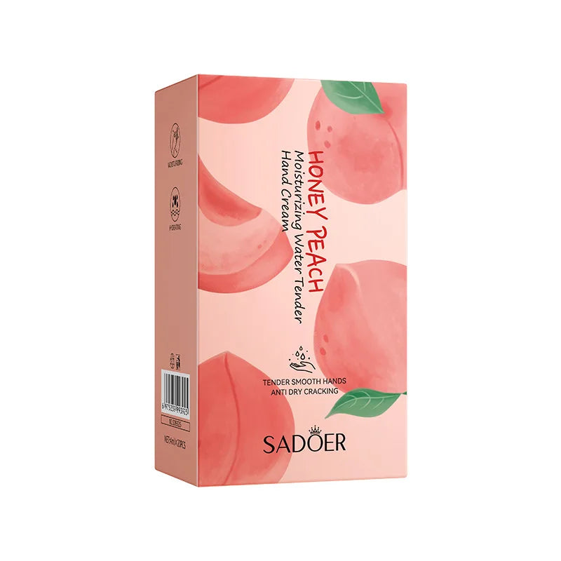 A Box of 20 Sticks, Honey Peach Moisturizing and Hydrating Hand Cream, Portable Moisturizing Stick, Suitable as a Souvenir and Gift