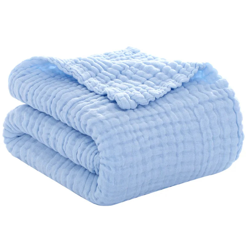 Baby Swaddle Blanket Muslin Newborn Wrap for Child Kids Boys Girls
