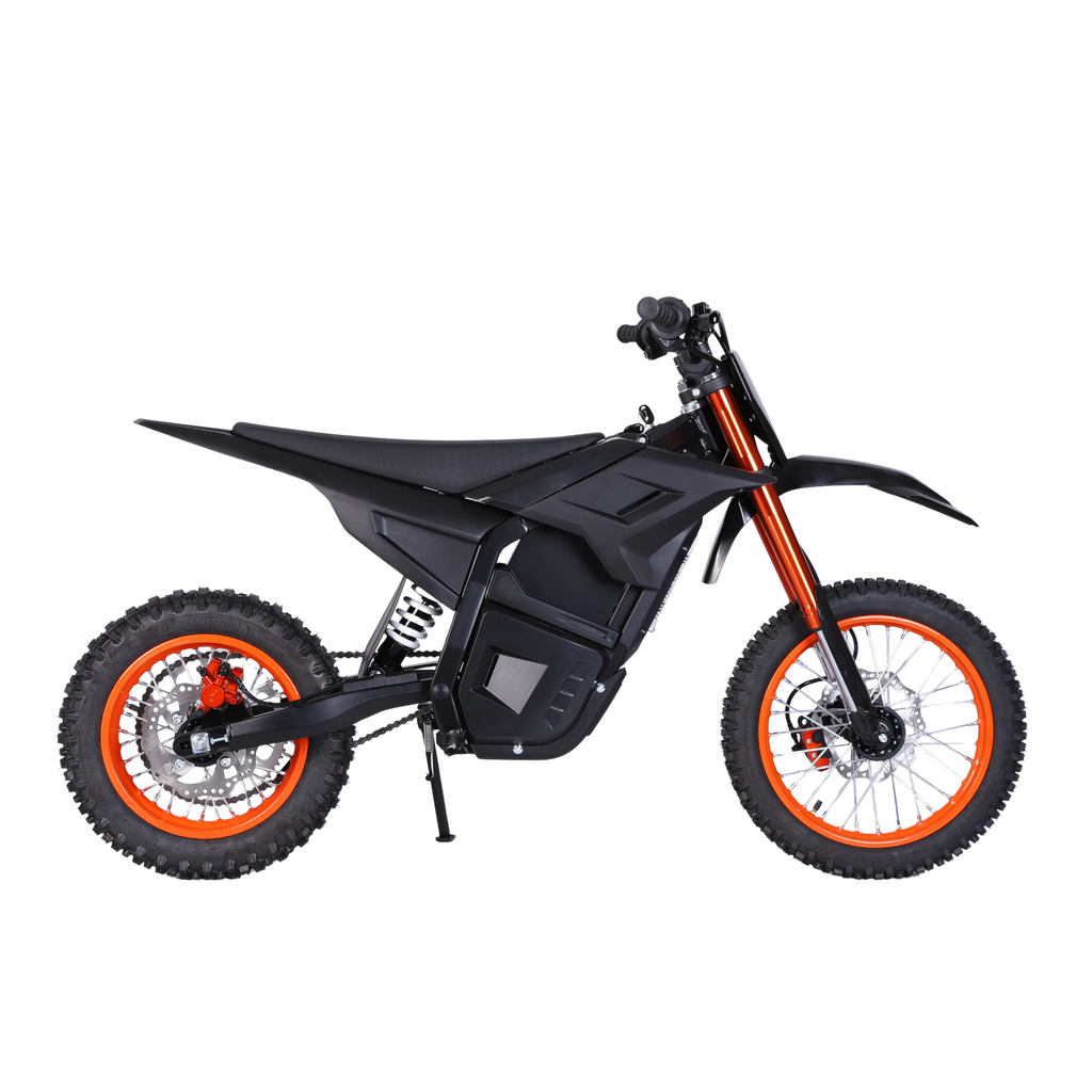 New Off Road Motorcycle Speak 6000W Powerful Motor 72V25AH Battery 75km/h Electric Bicycle 17inch Tire Mountain Electric E-bike