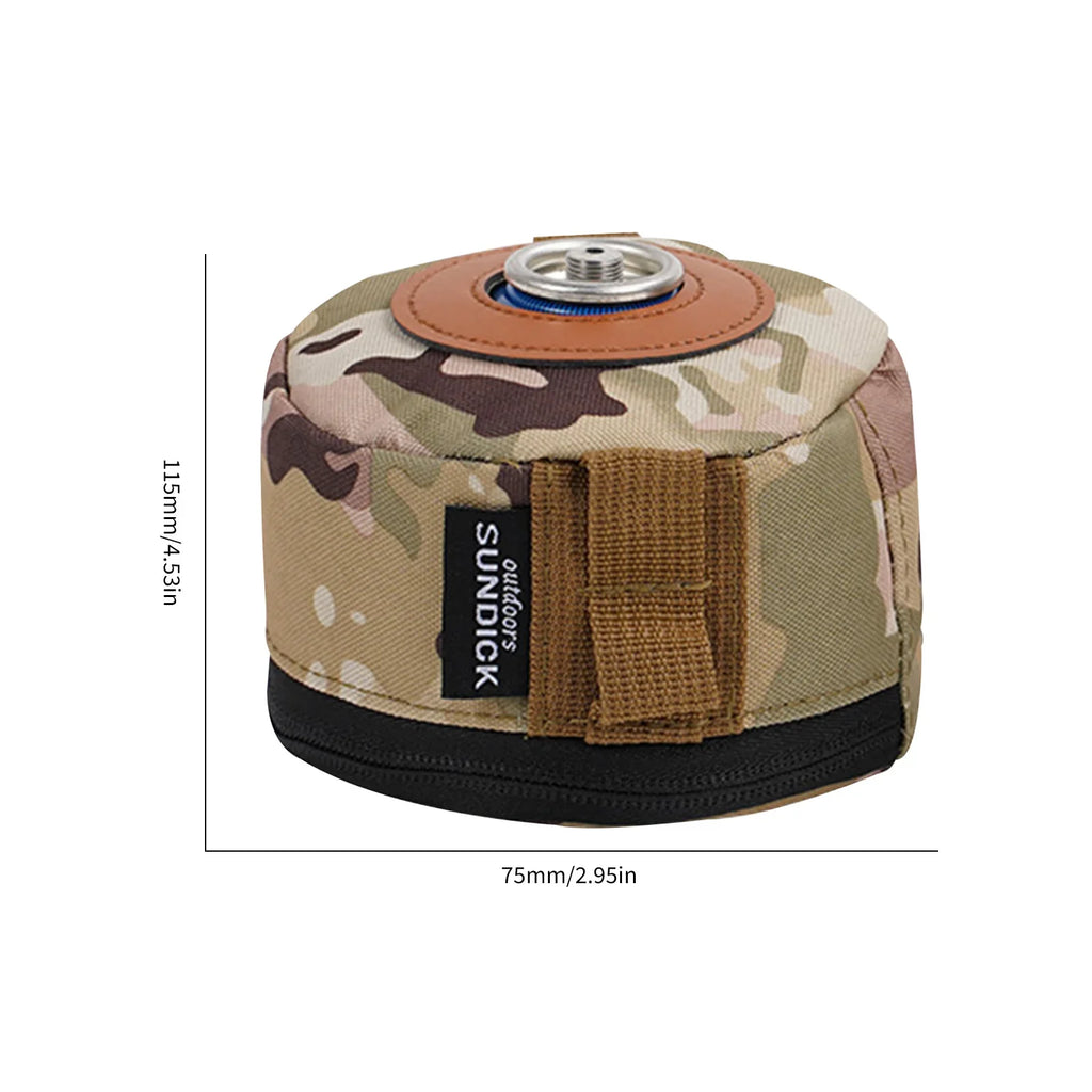 Camping Gas Can Protective Cover Gas Tank Canister Cylinder Case