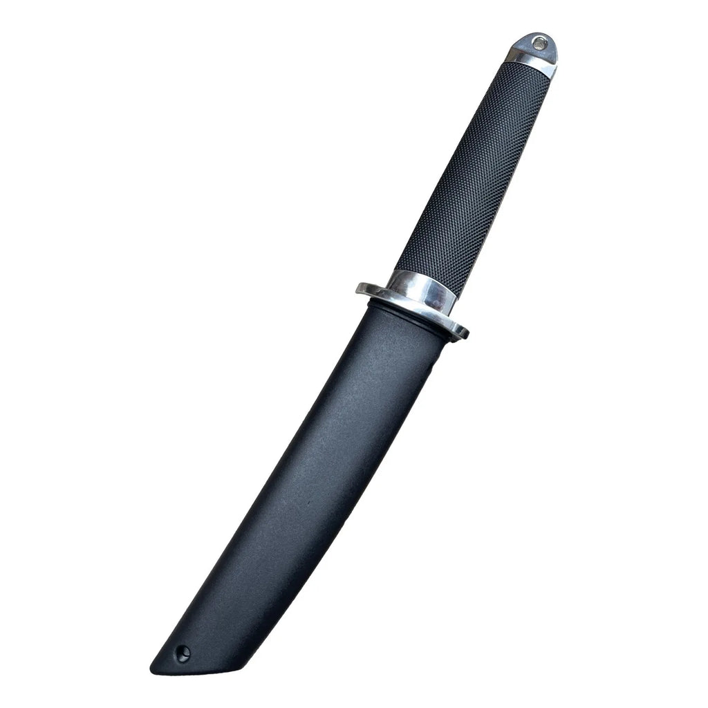 Camping Outdoor Straight Knife, Field Survival Knife, Integrated Keel