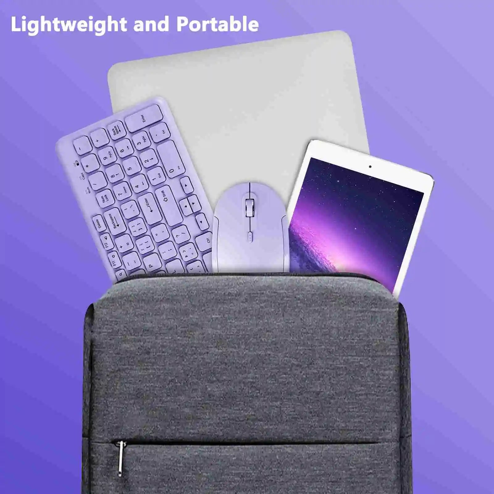 DIGIBLUSKY HW256™ Wireless Keyboard & Mouse Set – Ultra Slim, Scissor Keys, 1200 DPI, Multimedia, Ergonomic, Keypad Only & Full Suit, Pink, Green, White & Black | FlipStylez LLC®