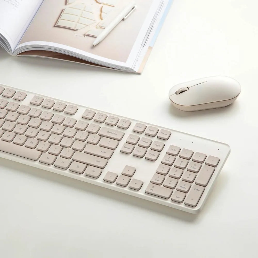Xiaomi® Wireless Keyboard & Mouse Set 2 – 2.4G Slim, 104 Keys, Smart Energy-Saving Sleep Mode | FlipStylez LLC®