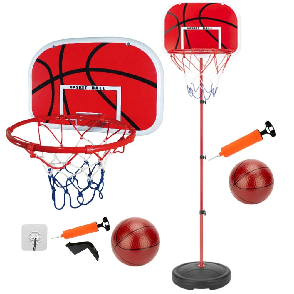 Basketball Goals with Ball and Pump Basketball System Adjustable