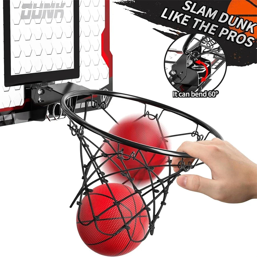 Basketball Hoop Indoor for Kids and Adults, Basketball Hoop for Door