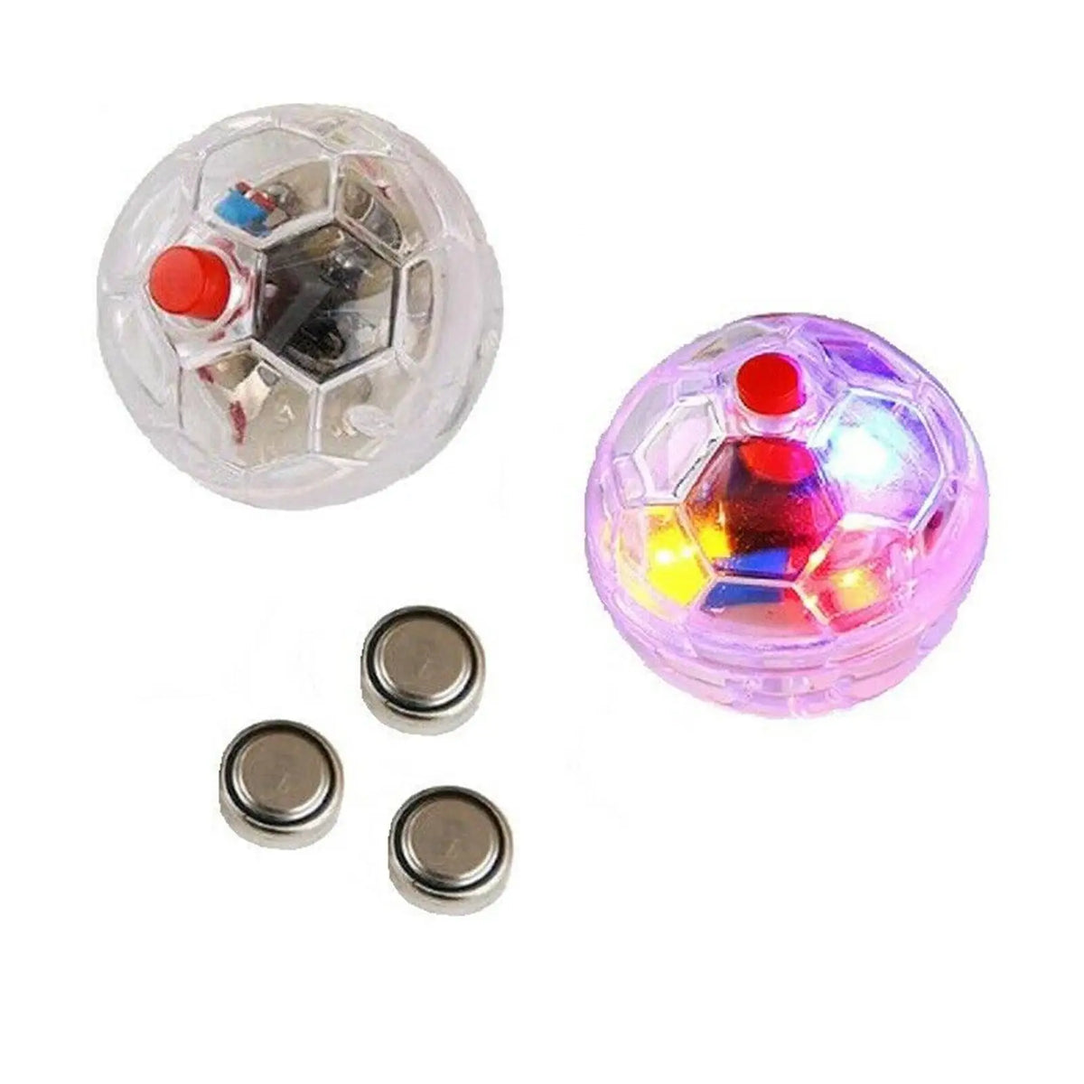 1/3pcs Cat Motion Light Up Interactive Flash Ball Flash Paranormal